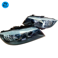 Feux avant classiques de style Série 3 E90 E91 LCI, double phare, phares HID, feux de direction LED pour BMW