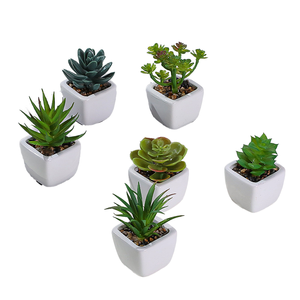 WWYG กระถางดอกไม้เซรามิกที่ทนทานและมีสไตล์สำหรับตกแต่งบ้านต้นไม้ประดิษฐ์ & วิดเจ็ตพืชพรรณ - Product Image 1