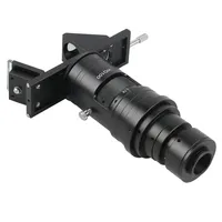 Objectif Zoom Continu Réglable 0.7X-5X 3D 2D FHD Monture C pour Caméra Vidéo Numérique HDMI VGA USB Microscope Industriel