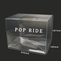 Vente en gros Protecteur de collection de figurines jouets Protecteur de vitrine Boîte en plastique durable PVC PET PP