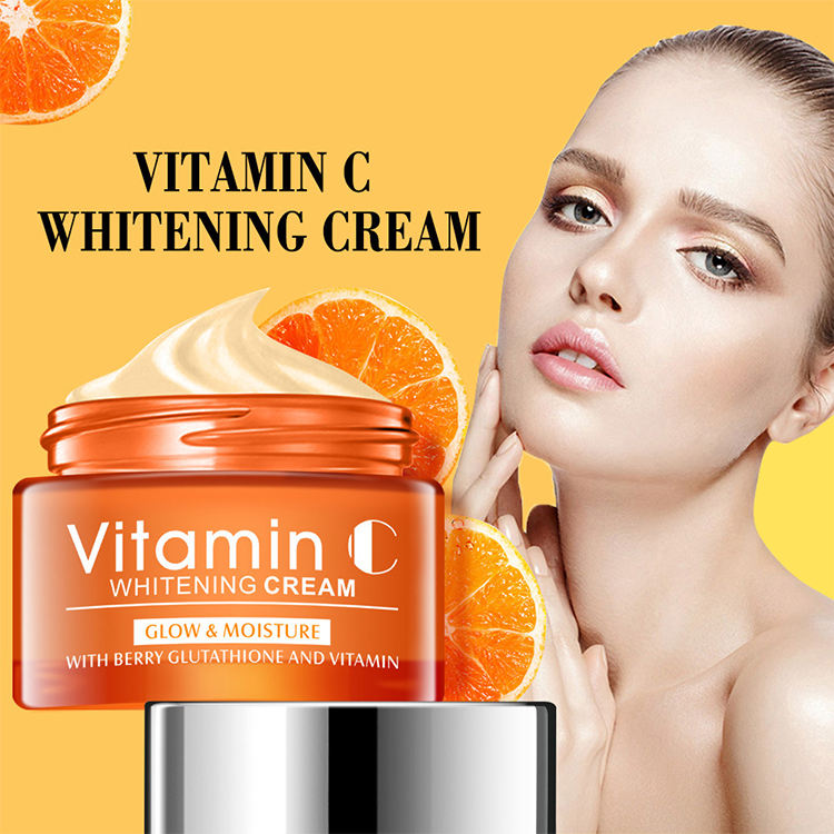 Private Label Vitamin C Face Cream Moisturizing Brightening Day and ...