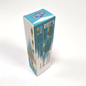 Petites boîtes de papier d'emballage imprimées de qualité supérieure oblongues pour dentifrice 100% fabriquées à Taiwan - Product Image 2
