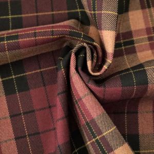 पॉलिएस्टर विस्कोज़ स्ट्रेटटन चेक प्लेड कपड़े के लिए घरेलू वस्त्र खिलौने बैग जैकेट सूट-लड़कों की लड़कियों - Product Image 4