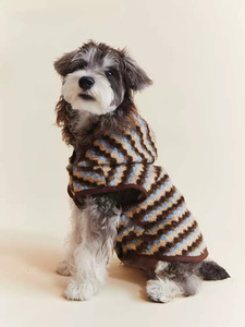 À la mode chaud <span class=keywords><strong>gilet</strong></span> chien gros circulaire tricot laine <span class=keywords><strong>gilet</strong></span> vêtements Pet garniture manteau pour petits chiens de race - Product Image 4