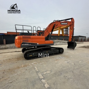 Excavateur sur chenilles Doosan DX300 DX340 DX225 & DX150 d'occasion à vendre avec moteur Isuzu, pompe de boîte de vitesses et composants du noyau du roulement - Product Image 1