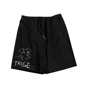 Oem quần áo các nhà sản xuất tùy chỉnh in logo 100% polyester sàng lọc in ấn Quần ngắn cho nam giới với túi - Product Image 1