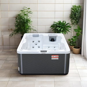 Jacuzzier Haute Qualité 2025 Nouveau Pas Cher <span class=keywords><strong>Prix</strong></span> Spa whirlpool Combo Acrylique Balboa Massage Spa Extérieur Bain à Remous avec Chauffage - Product Image 2