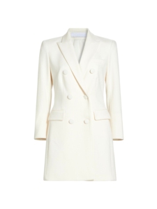 <span class=keywords><strong>Abito</strong></span> da donna personalizzato <span class=keywords><strong>doppio</strong></span> <span class=keywords><strong>petto</strong></span> a manica lunga formale con scollo a V <span class=keywords><strong>abito</strong></span> elegante con bottoni per la carriera - Product Image 3