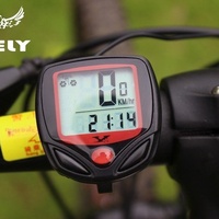 Compteur de vitesse numérique pour vélo YS268 SD548B en gros, étanche, avec écran 1,5'' en plastique, piles 1G et cartes intégrées