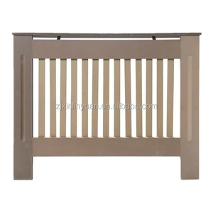 Vente en gros tailles personnalisables couvercle <span class=keywords><strong>de</strong></span> <span class=keywords><strong>radiateur</strong></span> moderne MDF peint grille à lattes étagère supérieure bois moyen - Product Image 2