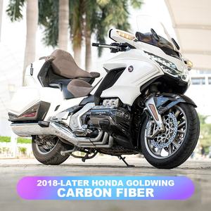 X-Top 2018 et plus tard, éléments en fibre de carbone <span class=keywords><strong>pour</strong></span> moto Goldwing, cadre GL1800, pièces de carrosserie, systèmes, accessoires, noir, rénovation/mise à niveau - Product Image 2