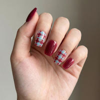 Faux ongles Manisky de luxe, tendance, courts, carrés, forme cercueil, couvrance totale, effet œil de chat 3D, en ABS, pré-conçus, logo personnalisable