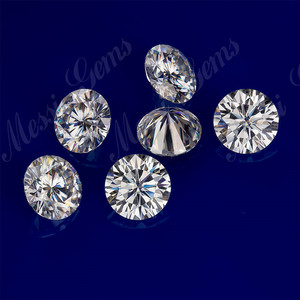 Gemme Sciolte Moissanite Bianca DEF VVS 4.0mm 0.3CT Pietre Sintetiche di Moissanite - Product Image 6