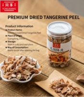 Écorces de mandarine séchées chinoises fraîches et saines au goût aigre, prix direct usine TONGXIANG, 100g, emballées individuellement, durée de conservation 12 mois