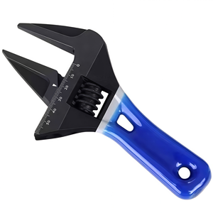 Clé ultra-fine à grande ouverture, manche court pointu, 5/6/8 pouces, type plat fin, clé à molette réglable pour espaces restreints - Product Image 5