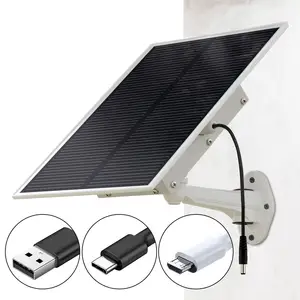 TecDeft Solar Photovoltage Paneles monocristalinos de vidrio doble con batería 18650 Módem Wifi Micro Sistema de energía solar para Wild - Product Image 1