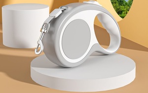 Laisse de chien rétractable portable de qualité supérieure en nylon résistant laisse d'entraînement solide multifonctionnelle <span class=keywords><strong>pour</strong></span> petits chiens moyens - Product Image 5