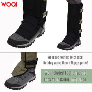 Polainas de senderismo WOQI de nailon impermeables para montañismo, camping, actividades al aire libre, unisex, talla adulto - Product Image 2