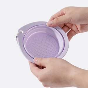 Tazón Plegable de Silicona para Mascotas, Perros y Gatos, Portátil, Ecológico, para Viajes al Aire Libre - Product Image 4
