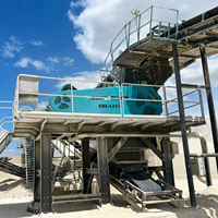 Nouveau Concasseur à Impact Secondaire Haute Capacité Constmach 120-150 T/H avec Boîte de Vitesses, Moteur, Roulement et PLC pour le Concassage de Pierre Facile