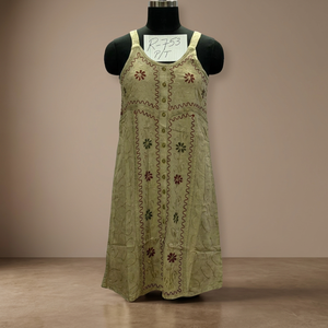 Robe de soirée personnalisée pour femme grande taille, taille empire, en rayonne, longueur thé, imprimée, col en V, longueur cheville, style romantique vintage, été - Product Image 2