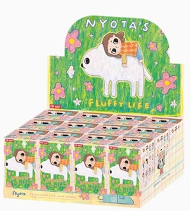 POPMART <strong>Bubble</strong> <strong>Mart</strong> Nyota's Soft Life Series PVC Blind Box Cute Toy Trendy Gift - Product Image 1