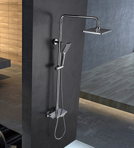Top 100 ali baba chine Thermostatique douche contemporain ensemble de douche de bain mitigeur en laiton pour salle de bain - Product Image 3