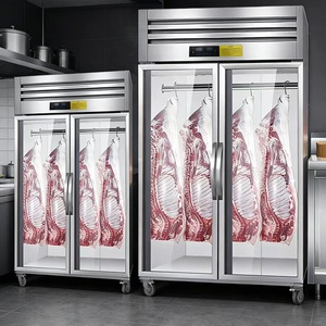 Support à viande suspendu <span class=keywords><strong>en</strong></span> acier inoxydable pour réfrigérateur avec solution de stockage de viande à refroidissement direct - Product Image 6