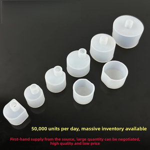 <b>LED</b> <b>Strip</b> Silicone End Cap <b>Waterproof</b> Square Round Direct Side Outlet Cover for Silicone Neon Flex COB <b>Strip</b> <b>Light</b> OA2P - Product Image 3
