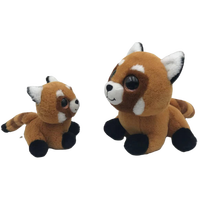Jouet de décompression fidget panda rouge, nouveau design en chine, mignon panda rouge siège/ailure, jouet de décompression du fidget