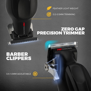 Cortadora de Pelo Eléctrica Profesional con Motor sin Escobillas, Batería Interna de 2000mAh/4000mAh, Calidad de Salón, para Usuarios Internacionales - Product Image 3