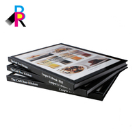 Professionnel Personnalisé De Luxe Restaurant Cuisine Livre de Menu Pour La Description Du Produit