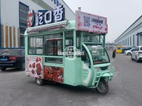 Electric Food Truck with GPS Tracking and Rust-Resistant Stainless Steel
