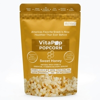Sacs en plastique refermables durables avec logo personnalisé, valve et fermeture éclair pour l'emballage du café et du pop-corn