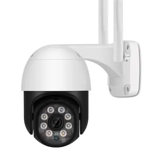 Kamera Keamanan Nirkabel, Full Hd 1080P 3MP 5MP Ip Pengawasan Wifi Luar Ruangan 2mp Pelacakan Otomatis Cctv Jaringan Kamera Ptz