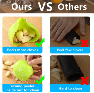 Pelador <span class=keywords><strong>de</strong></span> Ajo Manual para Cocina, Prensa <span class=keywords><strong>de</strong></span> Ajo, Pelador <span class=keywords><strong>de</strong></span> Silicona - Product Image 4