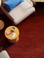 Tapis MAMATI faits main antidérapants à motif géométrique en mélange de laine lavable épaisseur 10 mm pour salon et maison