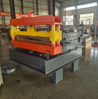 Machine de découpe de tôles de toiture en zinc-aluminium / tôles d'acier galvanisé