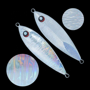 Señuelos de Pesca de Metal Luminosos para Agua Salada, Jigs de Pesca Lenta de 100g, 150g, 300g, Señuelos de Metal para Aguas Profundas - Product Image 4