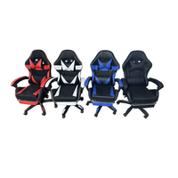 Prix de gros Gravité zéro Cyber Café Chaise berçante de jeu Pas cher Ordinateur Pc Chaise de jeu Chaise de course de jeu avec repose-pieds