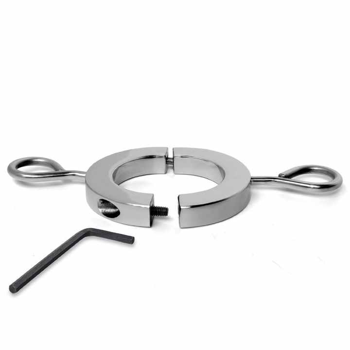 Stainless Steel Testicle Ball Cock Ring