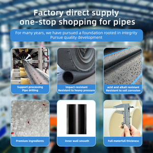 HDPE Electrical Conduit <strong>Pipe</strong> <strong>150mm</strong> 160mm 200mm 300mm SDR11 SDR17 SDR21 PE100 Power Cable Protection Duct Underground - Product Image 4