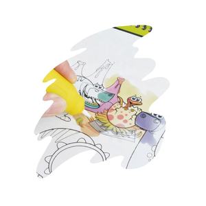 Terlaris Aqua Magic dapat digunakan kembali gambar kartun buku corat-coret dengan pena mewarnai air mainan gambar untuk anak-anak - Product Image 3