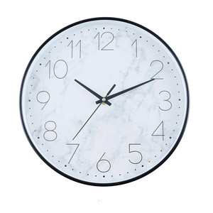 Stock d'usine 3D échelle <span class=keywords><strong>numérique</strong></span> horloge murale mode créative Simple <span class=keywords><strong>cadran</strong></span> en marbre pour salon Quartz plastique aiguille nature morte - Product Image 5