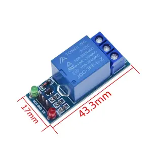 Nuovo modulo relè a 1 vie 5V 12V 24V basso livello trigger una scheda di espansione relè