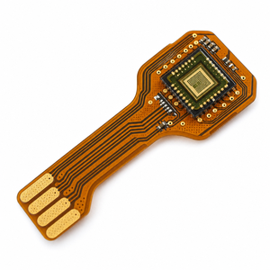 Placa de Circuito de Sensor FPC Flexible Personalizada, Módulo de Temperatura y Humedad de Poliimida, Sensor FPC OEM, Sensor Flexible de Temperatura - Product Image 1
