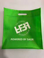Sacs fourre-tout non tissés promotionnels de haute qualité avec impression de lettres sur écran, sacs de courses réutilisables pour la publicité en gros