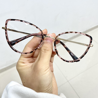 Lunettes de vue œil de chat, montures optiques solides unisexes, nouvelle mode, montures complètes, verres de protection, livraison rapide, en stock