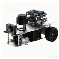 Châssis de robot chenillé à charge lourde WD-HM T800SPro STM32 ROS Open Source, plateforme de recherche et de développement éducative tout-terrain