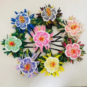 Aloha Meisje Spin Lelie Plumerias Haar Pick Schuim Bloem Kunstmatig Eiland Tiara Frangipanis Oor Haar Accessoires Dans Feest